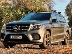 Grå Begagnad 2018 Mercedes GLS350 AMG line SUV | 449 000 kr (Marknadspris)
