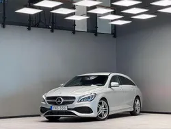 Silver Begagnad 2017 Mercedes CLA200 Shooting Brake AMG Kombi | 209 900 kr (Marknadspris)