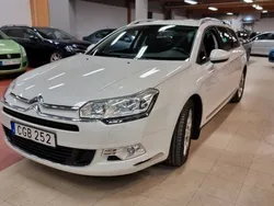 Vit Begagnad 2014 Citroën C5 Kombi | 89 900 kr (Dyr)