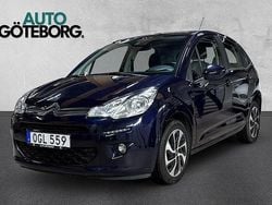 Blå Begagnad 2016 Citroën C3 Halvkombi | 89 900 kr (Bra pris)