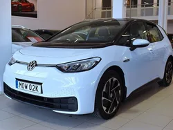 Vit Begagnad 2021 VW ID.3 Pro Performance Halvkombi | 219 000 kr (Bra pris)