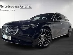 Svart (black) Begagnad 2025 Mercedes E300 Advanced Kombi | 759 900 kr (Dyr)