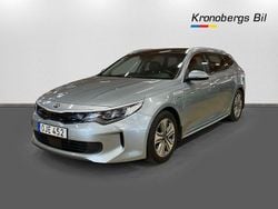 Grå Begagnad 2018 Kia Optima Hybrid 2 Sedan | 157 500 kr (Marknadspris)