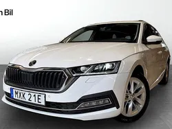 Vit Begagnad 2022 Skoda Octavia Style Kombi | 268 900 kr (Marknadspris)