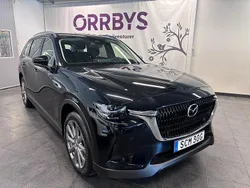 Svart Ny 2025 Mazda CX-80 Exclusive-Line SUV | 580 300 kr (Superpris)