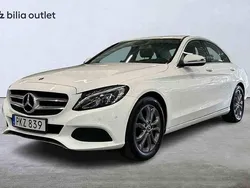 Vit Begagnad 2017 Mercedes C180 Sedan | 179 900 kr (Bra pris)