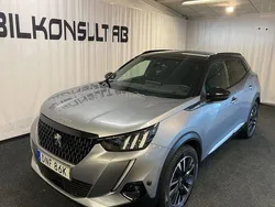 Grå Begagnad 2021 Peugeot 2008 GT SUV | 225 000 kr (Marknadspris)