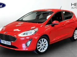 Röd (red) Begagnad 2020 Ford Fiesta Titanium Halvkombi | 134 900 kr (Marknadspris)