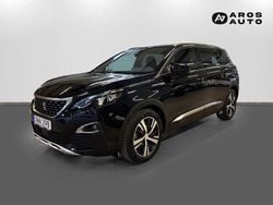 Svart Begagnad 2019 Peugeot 5008 GT-line Minibuss | 214 900 kr (Marknadspris)