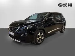 Svart Begagnad 2019 Peugeot 5008 GT-line Minibuss | 225 000 kr (Marknadspris)
