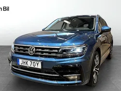 Blå Begagnad 2018 VW Tiguan Allspace R-line SUV | 359 900 kr (Lite dyr)