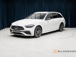 Vit Begagnad 2024 Mercedes C300e AMG Kombi | 559 900 kr (Marknadspris)