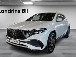 Vit Begagnad 2024 Mercedes EQA250+ AMG line SUV | 459 000 kr (Superpris)