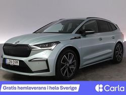 Silver Begagnad 2021 Skoda Enyaq iV SportLine SUV | 374 900 kr (Bra pris)