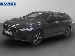 Grå Begagnad 2020 Volvo V90 R-Design Kombi | 349 900 kr (Bra pris)