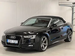 Svart Begagnad 2014 Audi A5 Cabriolet Comfort Cab | 183 000 kr