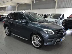 Mörkgrå Begagnad 2013 Mercedes ML350 AMG line SUV | 189 900 kr (Marknadspris)