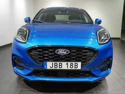 Blå Begagnad 2024 Ford Puma Gen-E ST-Line Halvkombi | 269 900 kr