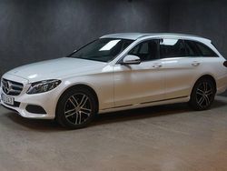 Vit Begagnad 2016 Mercedes C220 Avantgarde Kombi | 179 900 kr (Marknadspris)