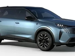 Blå Ny 2024 Peugeot 5008 GT Minibuss | 449 900 kr (Marknadspris)
