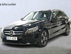 Svart Begagnad 2019 Mercedes C220 Kombi | 209 900 kr