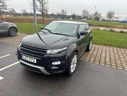 Svart Begagnad 2012 Land Rover Range Rover evoque Sportkupé | 89 500 kr