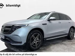 Silver Begagnad 2022 Mercedes EQC400 AMG line SUV | 484 900 kr (Dyr)