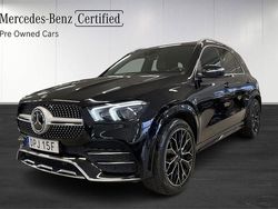 Svart Begagnad 2021 Mercedes GLE350 AMG SUV | 624 900 kr (Marknadspris)