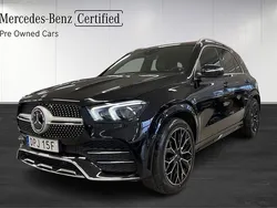 Svart Begagnad 2021 Mercedes GLE350 AMG SUV | 624 900 kr