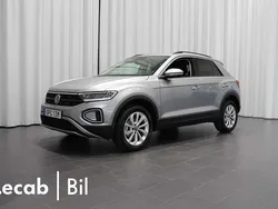Silver (pyrit silver metallic) Ny 2025 VW T-Roc Life SUV | 329 500 kr (Bra pris)
