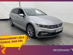 Silver Begagnad 2021 VW Passat R-line Kombi | 234 800 kr (Bra pris)