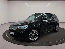 Svart Begagnad 2017 BMW X3 M Sport SUV | 329 900 kr (Dyr)