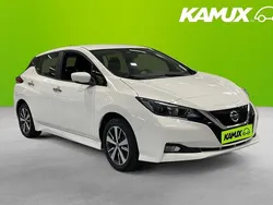 Vit Begagnad 2021 Nissan Leaf Halvkombi | 158 700 kr (Bra pris)