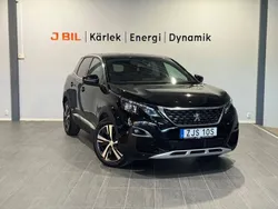 Svart Begagnad 2019 Peugeot 3008 GT-line SUV | 189 900 kr (Marknadspris)