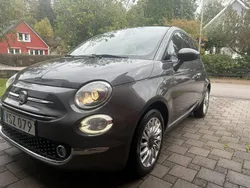 Grå Begagnad 2017 Fiat 500 Lounge Halvkombi | 77 900 kr (Marknadspris)