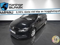 Svart Begagnad 2014 VW Polo R-line Halvkombi | 89 995 kr (Marknadspris)
