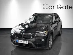 Svart Begagnad 2018 BMW X1 Sport Line SUV | 269 900 kr (Marknadspris)
