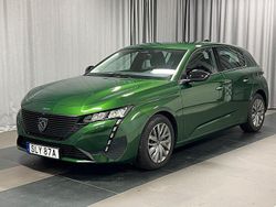 Grön Begagnad 2022 Peugeot 308 Active Halvkombi | 179 800 kr (Marknadspris)