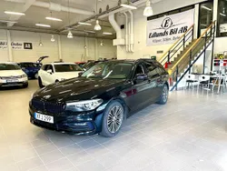 Svart Begagnad 2019 BMW 520 Sport Line Kombi | 278 900 kr (Marknadspris)