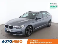 Blå Begagnad 2018 BMW 520 Sport Line Kombi | 264 000 kr (Bra pris)