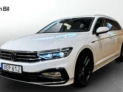 Vit (glacier white metallic) Begagnad 2022 VW Passat Elegance Kombi | 359 900 kr (Dyr)