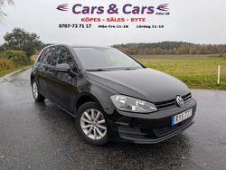 Svart Begagnad 2015 VW Golf VII Halvkombi | 69 900 kr (Marknadspris)