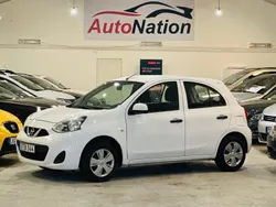 Vit Begagnad 2015 Nissan Micra Halvkombi | 34 900 kr (Marknadspris)