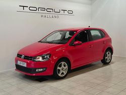 Röd Begagnad 2014 VW Polo Halvkombi | 84 900 kr (Marknadspris)