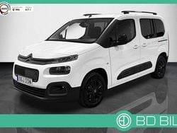 Vit Begagnad 2022 Citroën e-Berlingo Shine Minibuss | 239 900 kr (Marknadspris)