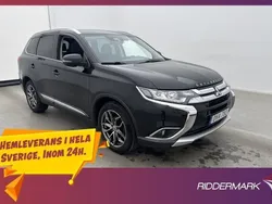 Svart Begagnad 2016 Mitsubishi Outlander SUV | 229 900 kr (Lite dyr)
