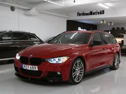 Röd Begagnad 2013 BMW 328 M Sport Kombi | 189 900 kr (Marknadspris)