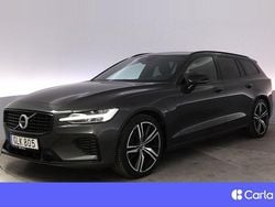 Mörkgrå Begagnad 2021 Volvo V60 R-Design Kombi | 377 900 kr (Marknadspris)