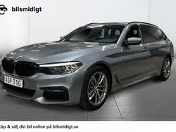 Blå Begagnad 2020 BMW 520 M Sport Kombi | 279 600 kr (Marknadspris)