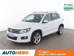 Vit Begagnad 2014 VW Tiguan R-line SUV | 161 000 kr (Marknadspris)